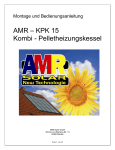 AMR – KPK 15 Kombi - Pelletheizungskessel - Rieke