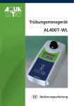 Trübungsmessgerät AL400T-WL