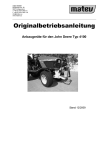 Originalbetriebsanleitung