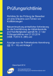 Pr&uuml;fungsrichtlinie - Fahrlehrerverband Pfalz eV