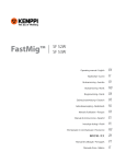 FastMig™ SF 52W - Schweisstechnik