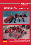 HORSCH Terrano 3 - 6 FX