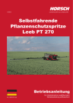 Leeb PT 270 - Horsch Maschinen