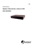 Digitaler Videorekorder, 4-Kanal, H.264 DLR-1004/500V