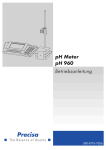 pH Meter pH 960 Betriebsanleitung