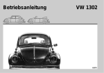 Betriebsanleitung VW 1302