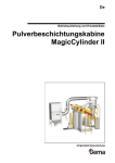 Pulverbeschichtungskabine MagicCylinder II