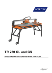 TR 230 GL and GS