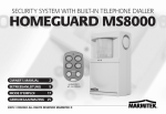 HOMEGUARD MS8000 - BN elektronik ApS