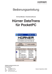H&uuml;rner DataTrans f&uuml;r PocketPC