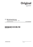 Betriebsanleitung NOVACAT 352 ED/RC