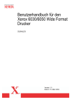 Benutzerhandbuch für den Xerox 6030/6050 Wide Format Drucker