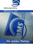 Bedienungsanleitung BMS Worker N&deg; 1 fluid