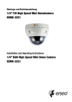 1/4” T/N High Speed Mini Domekamera EDMC