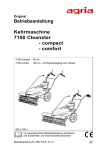 Kehrmaschine 7100 Cleanstar - compact