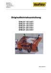Betriebsanleitung SRM-SF 140/160/180/200/220