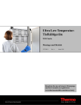 TSX Series Ultra Low Temperature Freezer