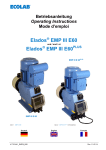Betriebsanleitung EMP III E60