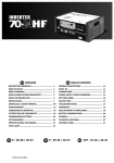 Инструкция по эксплуатации Зарядное устройство 70.24HF, GYS