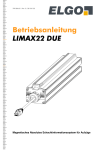 Betriebsanleitung LIMAX22 DUE