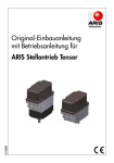 Drehantrieb Tensor - ARIS Antriebe und Steuerungen