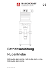 Bedienungsanleitung Antrieb MC160 de/en