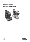 Invacare &reg; Orion SERVICE ANLEITUNG