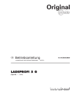 Betriebsanleitung LADEPROFI 5 G