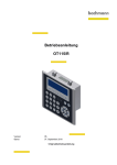 Betriebsanleitung OT115/R