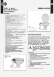 Twist 'n' Lock Manuelle Toiletten 29090 & 29120