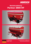 Partner 2800 HT - Horsch Maschinen