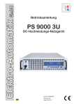 PS 9000 3U Serie
