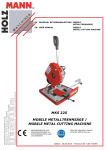mks 225 mobile metalltrennsäge / mobile metal cutting machine