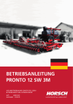 pronto 12 sw 3m - Horsch Maschinen