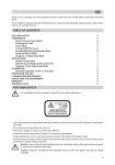 TABLE OF CONTENTS FOR YOUR SAFETY GB
