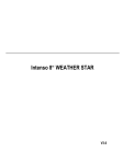 Intenso 8“ WEATHER STAR
