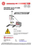 POLYTRON® System PT 4000 Betriebsanleitung