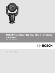 Betriebsanleitung - Bosch Security Systems