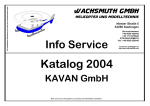 KAVAN Katalog 2004