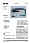 Betriebsanleitung Universal-Zähler 13601.99