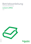 Produkthandbuch Lexium 52