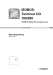 ISOBUS-Terminal CCI 100/200
