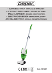 stick vacuum cleaner - use instructions &bull; elektrischer besen
