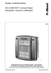 DULCOMETER&reg;, Compact Regler, Messgr&ouml;&szlig;e: Induktive Leitf&auml;higkeit
