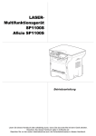 LASER- Multifunktionsgerät SP1100S Aficio SP1100S