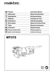 GB Trimmer Instruction Manual F Affleureuse Manuel d