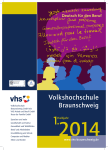 Frühjahrsprogramm 2014 - Deutsches Institut für Erwachsenenbildung