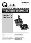 THRUSTER COMMAND - Camilleri Marine