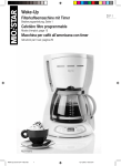 Wake-Up Filterkaffeemaschine mit Timer - Migros