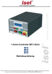 1-Achs-Controller MC1-Serie: Betriebsanleitung